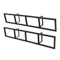 thumbnail image 5 of 2PCS 34 Inch CD Racks Iron Media Storage Organizer Shelves Cube Storage Media Shelf Video Game Organizer 22.04lbs Large Load-capacity Wall Mount Floating Shelf, 5 of 13