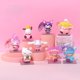 thumbnail image 3 of Caja ciega de personajes de Sanrio, Kuromi Cinnamoroll, Hello Kitty, Melody, Pocahcco, figura, juguetes, flores y frutas, colección de muñecas, lindo, 3 of 4