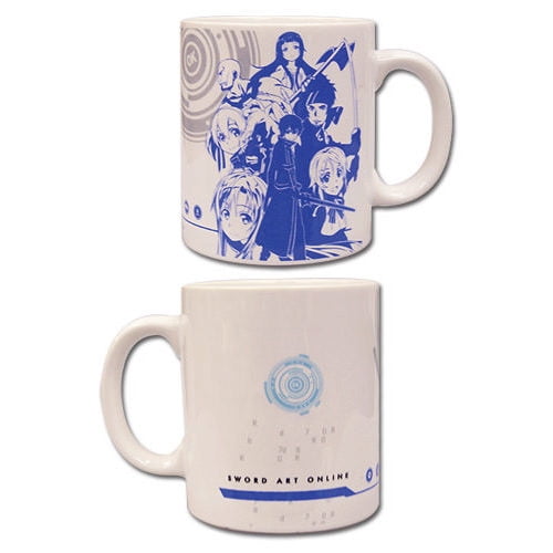 Sword Art Online Group Ceramic Mug Walmart Com Walmart Com