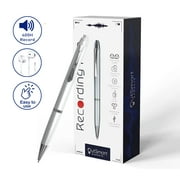 Outsmart Gadgets Digital Pen Voice Recorder - Audio Recordings - 1 Click Operation - Portable USB Playback - 16GB Storage - 400 Hours of Audio - Audio Recorder for Lectures and Meetings and MP3 Player