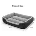 thumbnail image 2 of Cama para Perro, 95x75x18cm Cama para Mascotas Antideslizante y Lavable, Cojín Cómodo Mascotas, Sofá con Parte Inferior Antideslizante y Mullida Felpa para Gatos y Perros Pequeños y Mediano, 2 of 6