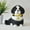 Black3215, variant on Simulation Pet Dog Toy Barking Dog Furry Pet Toy Home Office Decoration Collection Gift