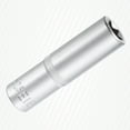 thumbnail image 3 of E-Torx Socket 1/2" Drive E18 External Torx Deep Socket CR-V 6 Point Star Socket, 3 of 7