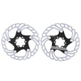 thumbnail image 4 of 160mm/6.3in Mountain Bike Brake Disc, Bicycle Brake Disc, Strong And Durable Cycling Accessory For Road Bike Black+silver, 4 of 8