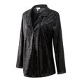 thumbnail image 2 of Richie House Women's Sequin Jacket Blazer Casual Sparkly Cardigan Coat S-XXL RHW4063-B-XL, 2 of 3