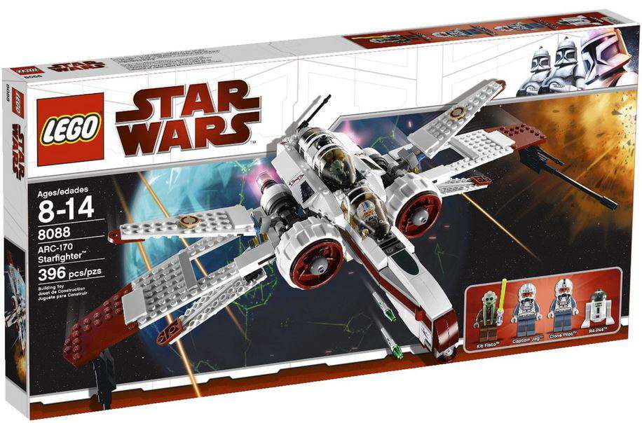 Pre-Owned Star Wars Clone Wars ARC-170 Starfighter Set LEGO 8088