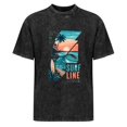 thumbnail image 4 of SurfLineUnisex Graphic T-Shirt, Casual Short Sleeve Crewneck Tee, Soft Pullover Top for Everyday Wear, 4 of 7