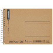 A6 Notebook Spiral Note BASIC 6.5mm line 80 sheets 5 Pack