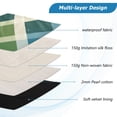Blue Green Mixture Plaids Diagonal Quilted Laptop Protective Cases ...