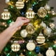 thumbnail image 1 of Christmas Decorations Christmas Ball Set Electroplated Plastic Painteds Christmas Tree Ornaments 6cm 16 Pieces, 1 of 6