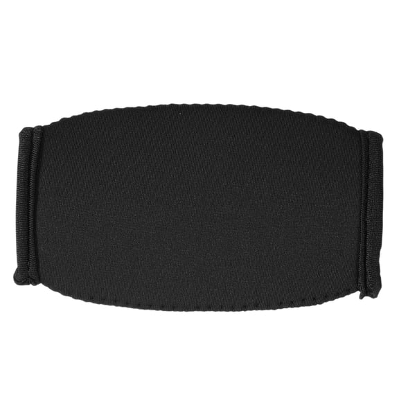 Football Chin Pad, Football Chin Cover Helmet Pad Polyester & Black Sport Accessories One Size Fits All - Fitting for (Rugby/Lacrosse/Biking)