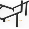 thumbnail image 6 of 6ft Heavy Duty Firewood Rack, Adjustable Metal Log Holder for Indoor & Outdoor, Fireplace Wood Storage Stand with Elevated Base to Keep Wood Dry, 6 of 6