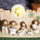 thumbnail image 4 of Versión de juego de natividad - 10 piezas de pesebre religioso de resina, versión bonita, decoración del hogar, juego de mesa, adornos decorativos, 4 of 5