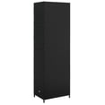 thumbnail image 4 of Elix Outdoor Storage Cabinet with 4 Compartment, 71 Inch Black Rattan, 4 of 6