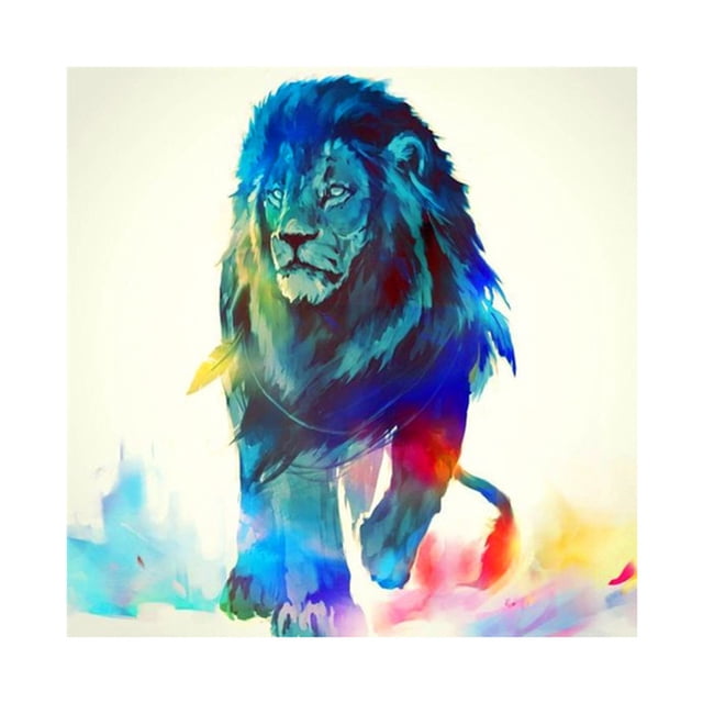 DIY Animal pintura de diamantes de imitación costura dibujos animados cristal bordado imágenes diamante punto de cruz decoración