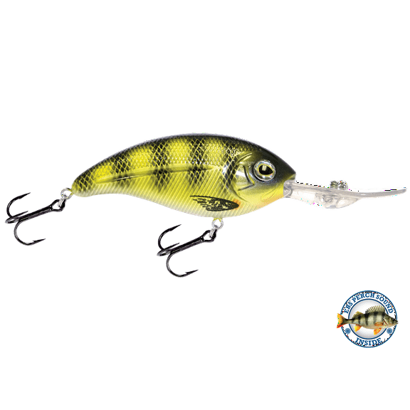 Livingston Lures Deep Impact 18 Lure, Natural Perch