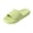Green, variant on Willtoo House Slippers Non-Slip for Women Open-toe Shower Shoe Lightweight Soft Quiet Dorm Bedroom Slippers Memory Foam Sandals Women