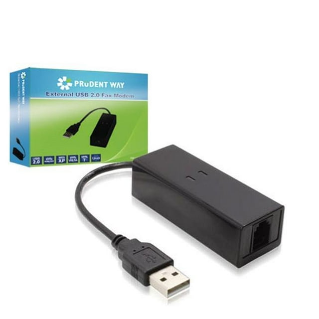 Prudent Way Modem de Télécopie Externe USB 2.0