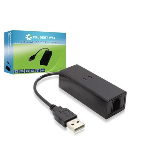 Prudent Way Modem de Télécopie Externe USB 2.0