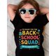 thumbnail image 3 of Girls & Boys "Back To School Cotton Graphic Tees, Back To School Clothes Girls, Black Casual Style Summer Shirts With Fun Back To School Theme, Gift For First Day of School, 3 of 8