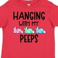 thumbnail image 4 of Inktastic Easter Hanging with My Peeps Pastel Bunnies Boys or Girls Toddler T-Shirt, 4 of 5