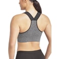 thumbnail image 2 of Reebok Women's Medium Impact Seamless Racerback Sports Bra, 1 Pack, Sizes S - XXXL, 2 of 6