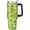 Lotus, variant on Frog Water Bottle Spill Proof Tumbler with Handle and Straw Lid Double Wall Insulated Stainless Steel Tumbler Coffee Mug Gift for Men Women Travel Cup for Car (Lotus, 40OZ)