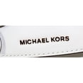 thumbnail image 4 of Michael Kors NEW White Leather Ava Floral Applique Satchel Bag Purse, 4 of 6