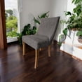 thumbnail image 4 of Comedor color gris oscuro para 6 personas de madera de parota, 4 of 8