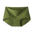 thumbnail image 2 of Erwazi Culotte Sans Couture pour Femmes en Soie Glacée Invisible Extensible Pack Bikini, 2 of 4