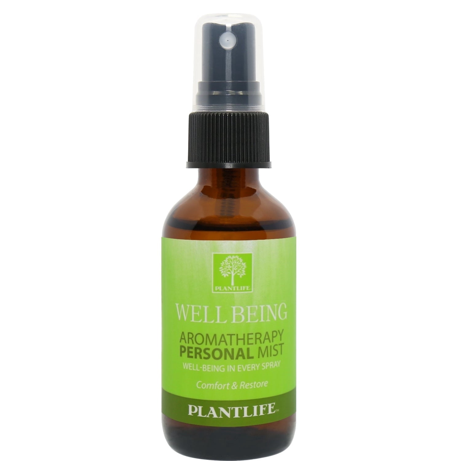 Plantlife Wellbeing Mist Face and Body Spray - Straight From The Plant 100% Pure Therapeutic Grade - Take with You Everywhere - Made in California 2 oz