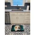 thumbnail image 3 of Carolines Treasures BB2291RUG Halloween Scary Wire Fox Terrier Machine Washable Memory Foam Mat, 3 of 4