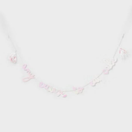 Iridescent "any excuse to eat cake" Party Banner