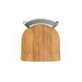 thumbnail image 2 of Holland Bar Stool 810 Contessa Stainless Steel 25" Swivel Counter Stool with Medium Maple Seat, 2 of 2