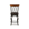thumbnail image 4 of Linon Four Oval 24" Metal Counter Stool in Matte Bronze, 4 of 9