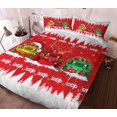 thumbnail image 3 of Juego de cama navideño 3 Jeeps, 3 of 6