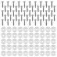 thumbnail image 4 of 50pcs Furniture Table Chair Leg Protectors Feet Padded Rubber 17mm x 6mm, 4 of 5