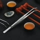 thumbnail image 5 of Pinzas de acero inoxidable, con punta curvada dentada Pinzas multiusos Pinzas para máquina de coser Pinzas para reparación artesanal (juego de 2 piezas) ShuxiuWang 1327537090397, 5 of 5