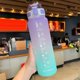 thumbnail image 3 of Botella de agua motivacional con de tiempo Jarra de agua para trotar Gimnasio Oficina Fitness , púrpura BLESIY botella portátil, 3 of 7