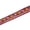 Burgundy, variant on 1.25 Inch Diamond Geometric Sequined Metallic Corded Embroidered Trim For Sewing, Upholstery & More - Beige 1 Pack (9.8 Yards / 9 Meters)