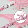 thumbnail image 6 of XIRQI 4Pcs Pacifier Clip,Soft Material for Baby's Comfort,Universal Strap Binky Clips, 6 of 7