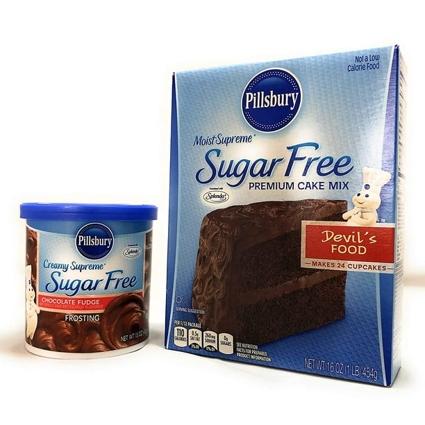 Pillsbury Sugar Free Premium Devil�s Food Cake Mix and
