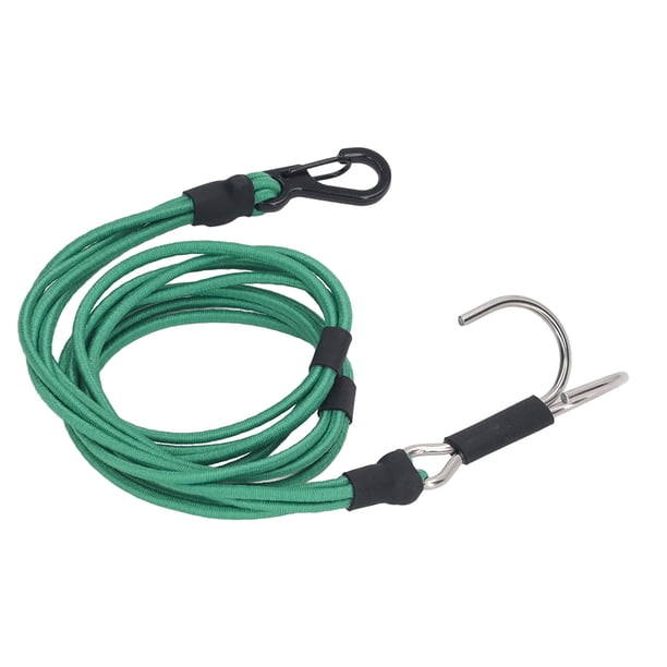 Cuerda de Escape RC, Correa de cabrestante Verde, aleación de Goma y Acero Inoxidable, Cuerda RC Fuerte con Gancho de Hebilla para Coche RC 1/10 1/8 YUNYI BRAND Deportes