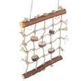 thumbnail image 1 of Hemp Rope Climbing Ladder for Bird Toys Improve Coordination and Balance Easy to Install Suitable for Small Birds, 1 of 7