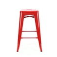 thumbnail image 4 of Design Lab MN LS-9102-RED Dreux Red Counter Stool Set of 4, 4 of 7