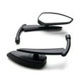 thumbnail image 1 of Krator Custom Rear View Mirrors Black Pair w/Adapters Compatible with Victory Hammer 8-Ball, 1 of 3