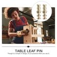 thumbnail image 2 of CIMAXIC 20 Sets Table Bolt Sleeve Connectors Durable Table Dowel Pin Alignment Pin,0.87"X0.31"X0.31", 2 of 5