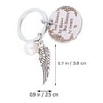 thumbnail image 2 of HINTRMENT 3Pcs Friendship Style Stainless Steel Keychain Pendant for Girls Best Friends Everyday Use 1.97*0.98in, 2 of 8