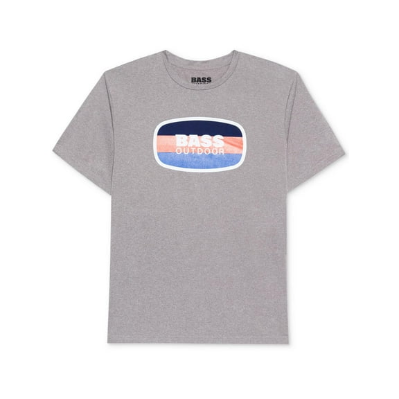 BASS OUTDOOR Mens Short Sleeve Crewneck Graphic T-Shirt