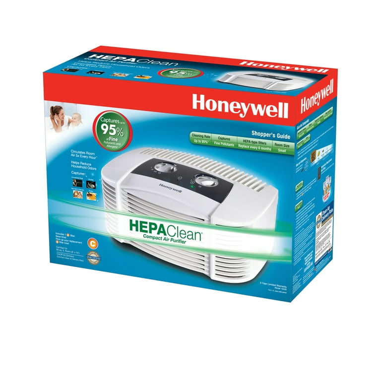 Honeywell HEPAClean Compact Air Purifier 16200 White